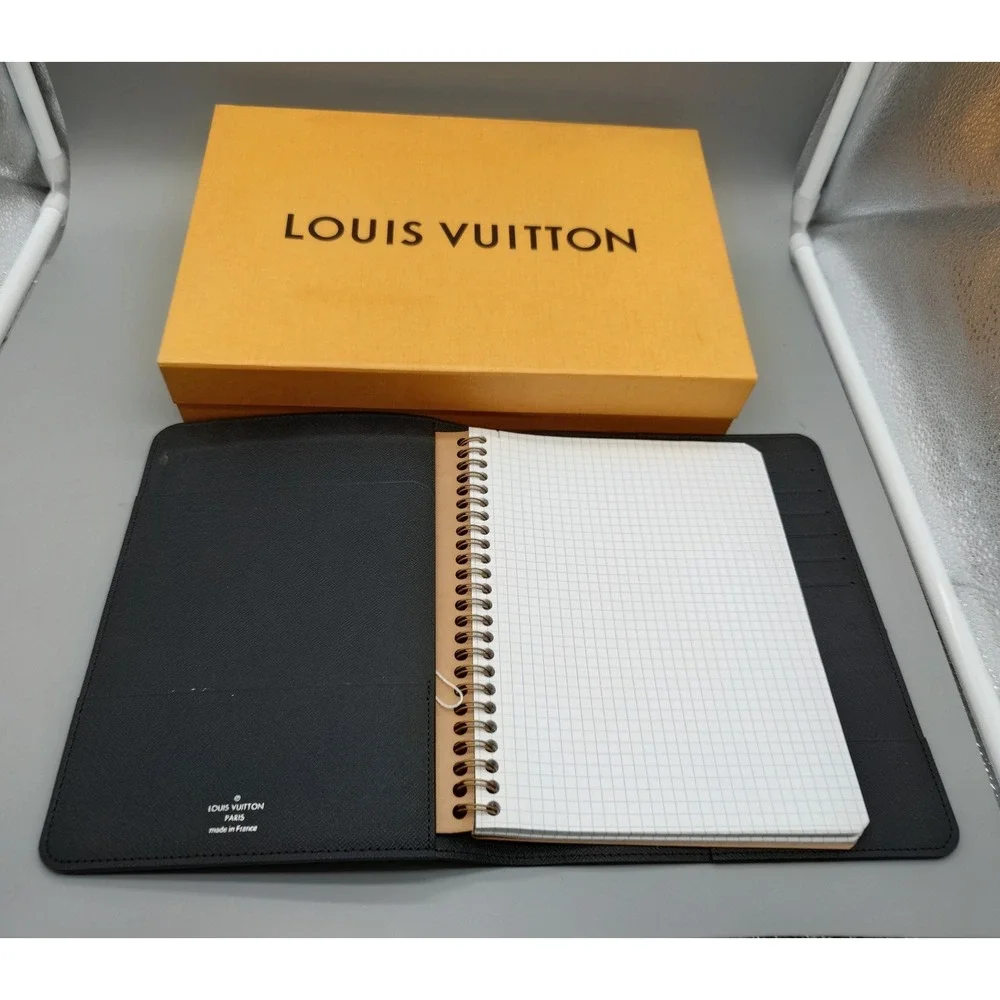 Louis Vuitton Damier Graphite Notebook Cover [GNH017549]
